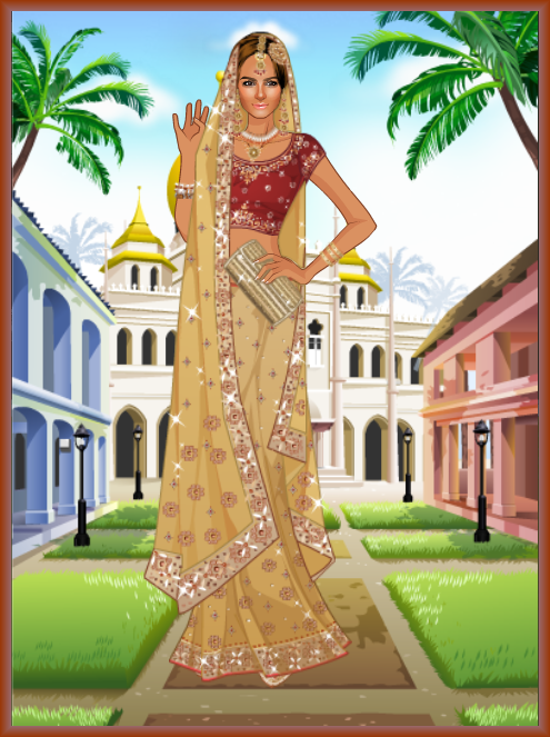 Indian bridal dress up games for girls